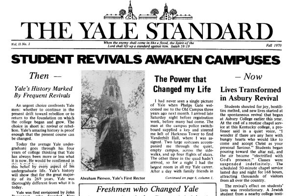 Yale Standard Fall 1970 cover